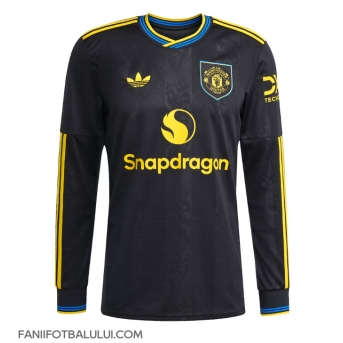 Manchester United Tricou Fotbal Replică 2025-26 Barbati Treilea Mâneci Lungi